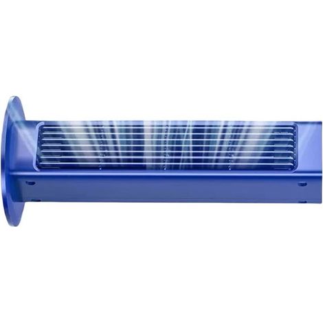 Ventilador eléctrico sin aspas con mando a distancia, ventilador de pared sin aspas para oficina y hogar. (1/2)