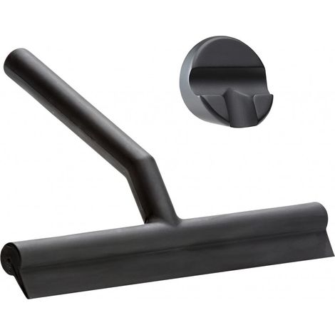 Zone Denmark Raclette de douche noire élégante résistante