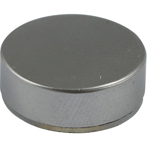 TIMCO Threaded Screw Caps Solid Brass Satin Chrome - 18mm (1/4)