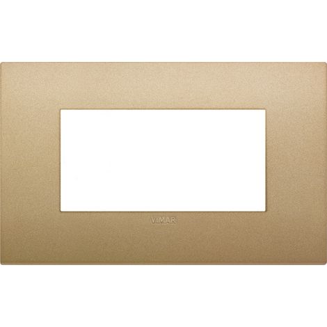 VIMAR - 19654.78 Placca Classic 4M oro matt