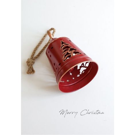 Carillon À Vent - En Fer Forgé - Pour Jardin Maison Mariage Vacances - Style Nœud Rouge - 1 Pièce (1/5)