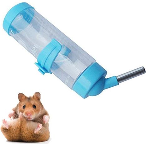 Abreuvoir Biberon Bouteille Distributeur D'eau - Plastique - Pour Lapin Hamster Cobaye Chinchilla - 125 Ml - 1 Pièce