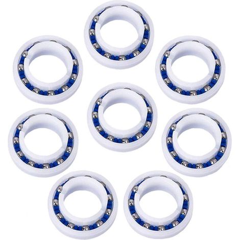 Paquete de 8 ruedas de repuesto para rodamientos de piscina C60 C-60 para limpiador de piscinas 280/180