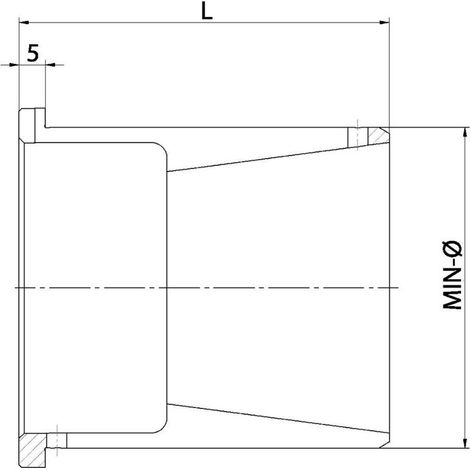 Röhm Spannhülse Min. Ø 41,2 Ausführung R - vulkanisiert Größe KFR / MFR 4 - 1015762 (1/4)