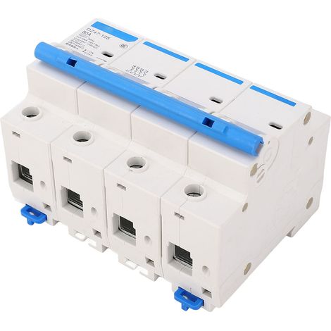 Disjoncteur sur rail 4 pôles 400V 80A protection sécurisée polyvalente interrupteur sectionneur ignifuge pour maison (1/5)