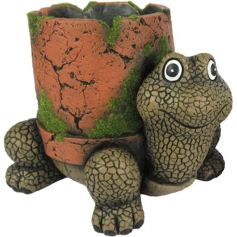 MACETERO TORTUGA TIESTO M 17,5X16,5X13 CM