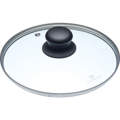 MasterClass Coperchio per pentola da 20 cm in vetro progettato per adattarsi a tutte le pentole e padelle da 20 cm (8 pollici) (1/4)