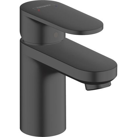 HANSGROHE Vernis Blend Waschtischarmatur 70 ohne Zugstange oder Ablauf schwarz matt 71558670 (1/5)