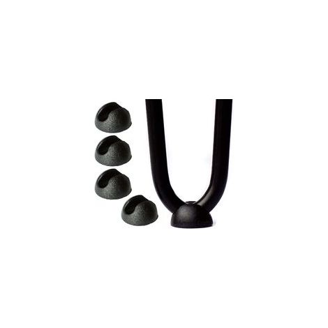 10 Stück Haarnadel-Silikon-Möbelbeinschützer – Schwarz (10 mm) (1/5)