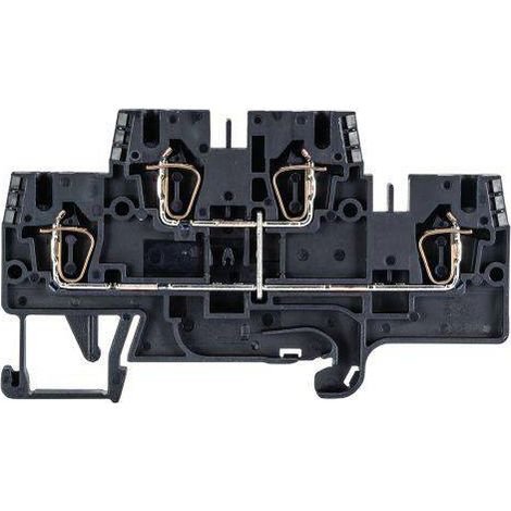 Borne à étage connexion verticale fasis Wieland Electric 56.703.6955.1 noir 1 pc(s)