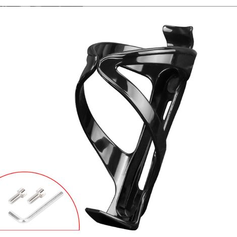10 Porte-bidon vélo universel noir structure robuste flexible outils deux vis inclus 14,5x7,5x7,6cm (1/4)