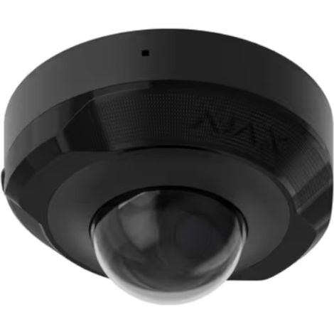Ajax Domecam Telecamera IP cablata 8 Mp 2.8 mm PoE Nero