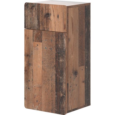 Armario mediano Izan, Estilo antiguo, 36.6 x 76.6 cm con cajón y puerta, Vicco