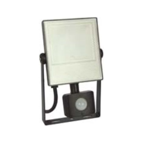 Proiettore a led 10w con sensore crepuscolare - 10w - 4000°k naturale - 800 lm - 117x198x59 Duracell lighting