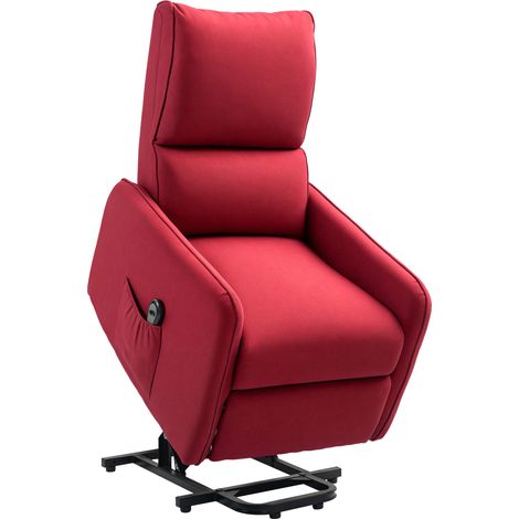 Fauteuil Releveur Électrique 30° 135° Tissu Lin Ressorts Ensachés 150 kg Montage 5-8 min (1/5)