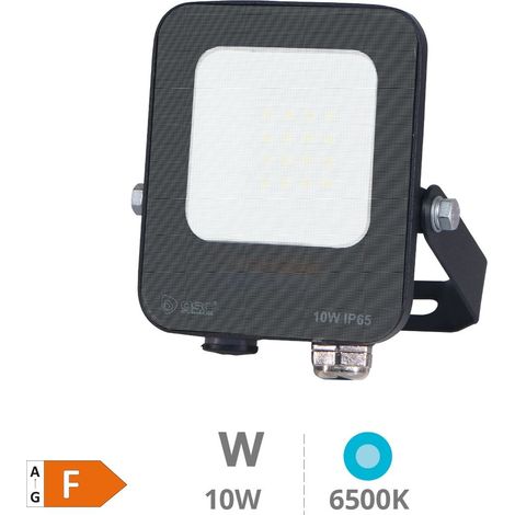 Santadi 10W 6500K IP65 Schwarzer LED-Aluminiumprojektor