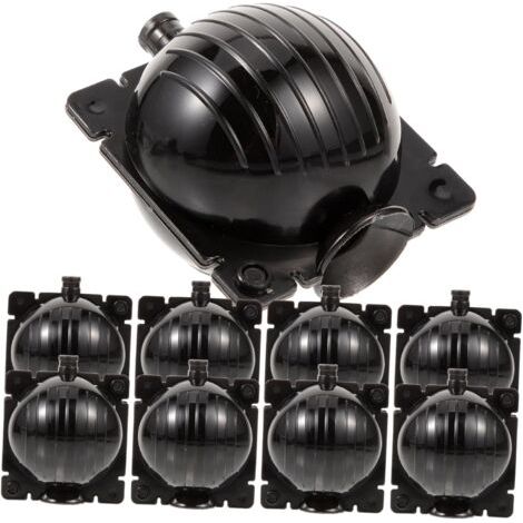 10 plantes aériennes noires, boules laminées pour réception de mariage, boîte de reproduction en plastique, système racinaire pour la reproduction des plantes noires, boules de croissance pour mariage (1/5)