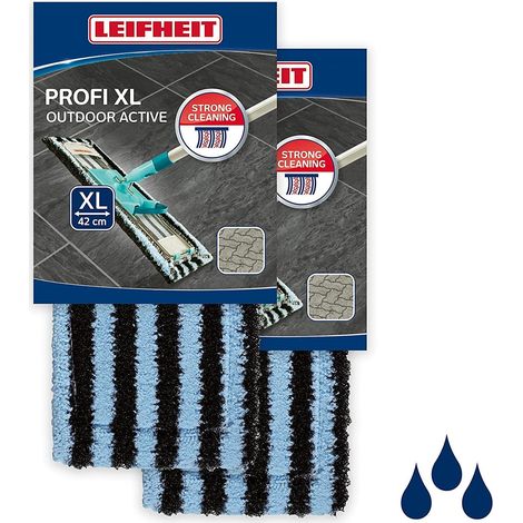 Leifheit Wischbezug outdoor active 42 cm 55159 Profi 2 Stück (1/4)