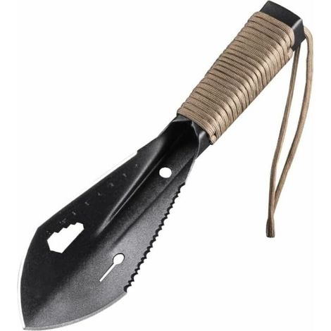 Petite pelle à main de truelle de jardin avec corde ficelle sans glissement (1/5)