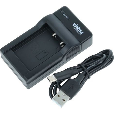 vhbw USB-C Ladegerät kompatibel mit Medion MD86423 Kamera - Ladeschale + USB-C Kabel Ladeanzeige (1/5)