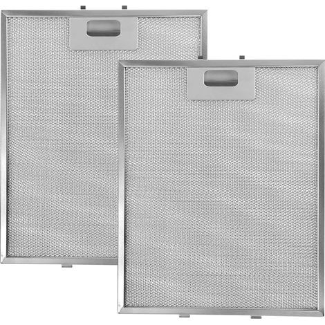 Cooker Hood Filter, Aluminum, 318x258 mm, Grease-Reducing, Universal, Domestic Kitchen (1/5)