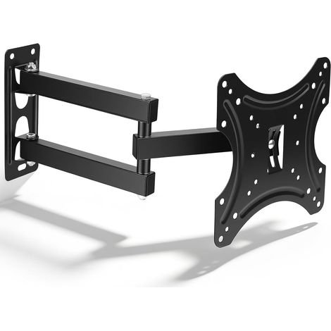 Support Mural TV Pivotant, Support Television Mural pour Téléviseurs Écrans et Incurvés Moniteur 14-42 Pouces TV Murale, Vesa Max. 200x200 mm, Capacité de 35 kg (1/5)