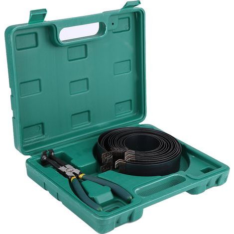 Ensemble de Pince à Compresseur à Anneau Piston, Ensemble Complet de 16 Pièces pour Réparation Piston avec Utilisation Multi-angle pour les Camions, Automobiles, Outils Compresseur, Réparation. (1/5)