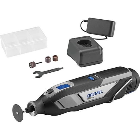 Dremel Kabelloses Multifunktionswerkzeug (8240-5), 1x 12-V-2Ah-Akku, 5 Zubehöre (1/5)