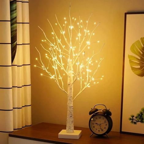 Lampe décorative - - Arbre lumineux - 60 cm - 144 LED - Blanc chaud (1/4)