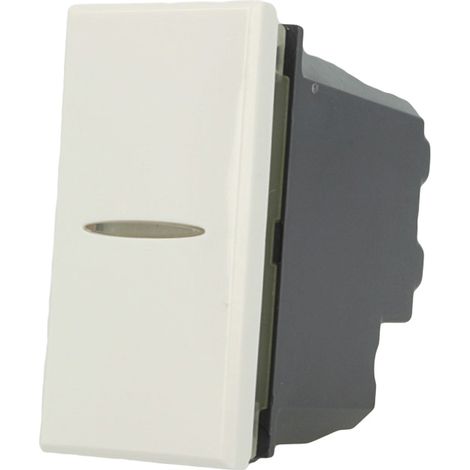 Interruttore Assiale 1P 16A Bianco Compatibile Bticino Axolute SD20011B (1/3)
