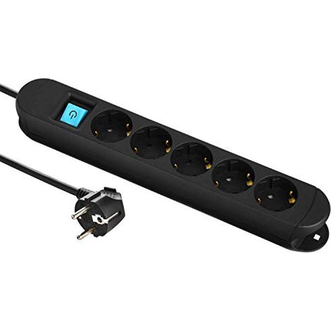 Electraline 62084, Multipresa Professionale da Lavoro 5 prese schuko (1/4)