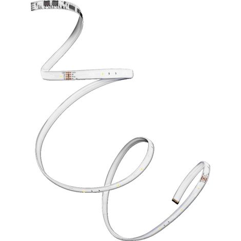 LEDVANCE FLEX AUDIO 5M LED-Streifen VR RC, weiß, 21W, 320lm, warmweißes Licht, integrierter Sound-Receiver, RGB-Farbsensor, Fernbedienung, lange Lebensdauer, einfache Montage, Schutzklasse IP20