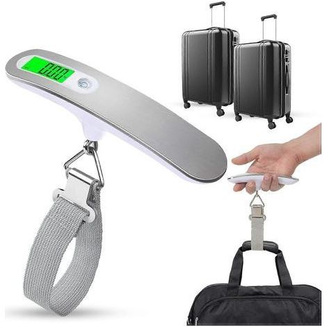 Balance numérique pour bagages. pèse-valises. pèse-valises 50 kg. sacs à dos. bagages cabine. sacs d'avion