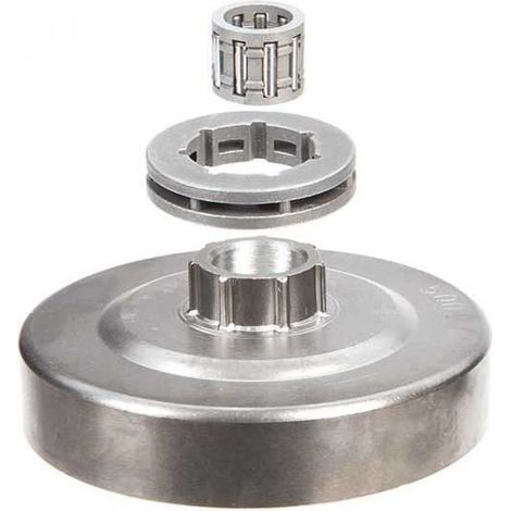 Pignon à bague pour tronçonneuse Alpina .325". 7 dents. Hauteur cloche 9,4 mm (1/5)