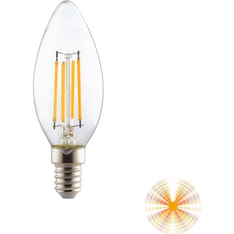 LAMPADINA FILAMENTO LED E14 6W 3000K 806LM