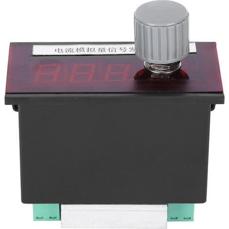 Générateur de courant à affichage numérique CS4100MA, réglage du potentiomètre multitour avec grand bouton (1/5)