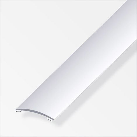 alfer Übergangsprofil 1 m, 20 x 2.5 mm Aluminium eloxiert silber Übergangsprofil (1/2)