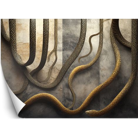 Papier peint Serpent doré Glamour 350x245 (1/5)