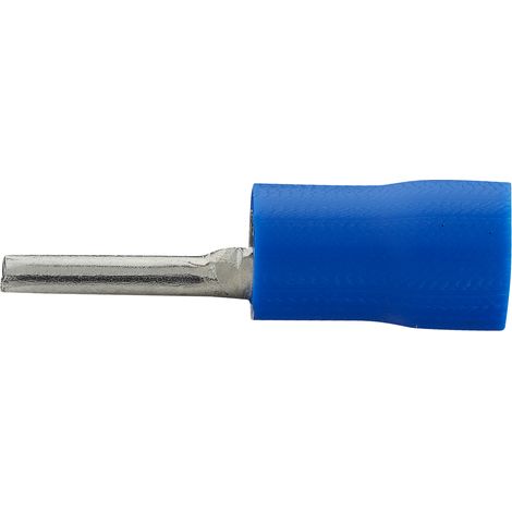 DEBFLEX - CONNECTEUR BORNIER PRE-ISOLE 1.9 MM BLEU SACHET DE 10 - 711063 (1/4)