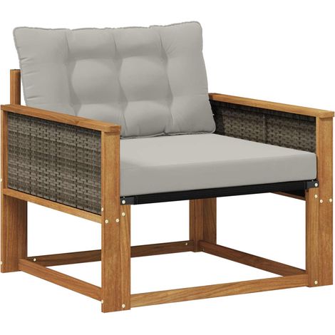 Maison Exclusive - Outdoor-Sofagarnitur Massives Akazienholz und