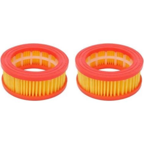 2 x 5800 tronçonneuse filtre à air pour 5200 5800 Gasoline 52cc 58cc tronçonneuse pièces rechange 52 rond (1/4)