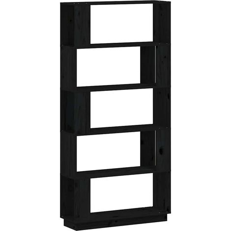 Maison Exclusive - Libreria/Divisorio Bianco 80x25x163,5 cm Legno Massello