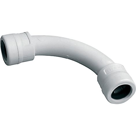 Curva 90° Ip67 Ø50 Mm – Grigia – Easysystem ( Elettrocanali Cod. Ec73050 )