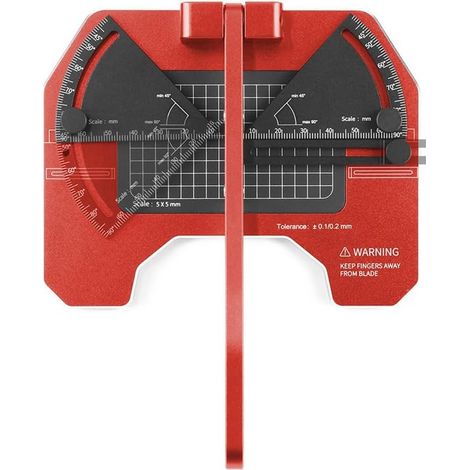 Station de Coupe D' AT-CJ en Alliage D'Aluminium, Outil de Modèle à Angle Fixe, Façonnage Précis, Coupe de Plaques en Caoutchouc, Tiges, Modèle en Plastique (1/5)