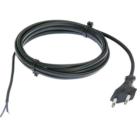 AS Schwabe 70652 cable de alimentación negro 3 metros