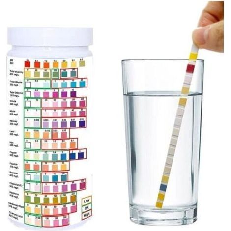 Kit d'analyse de l'eau potable 15 en 1 – Test de dureté, eau du robinet et eau de puits (1/4)