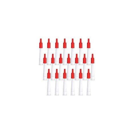 Embouts de Cartouche, Lot de 20 Embouts de Rechange en Silicone Transparent, Embout Cartouche Silicone pour Pistolet Silicone, Buses D'étanchéité pour Cuisine, Ménage (1/5)