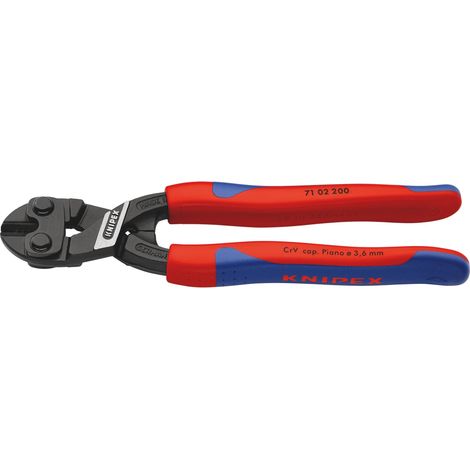 Draper 25574 KNIPEX 71 02 200 SB CoBolt Compact Bolt Cutter, 200mm