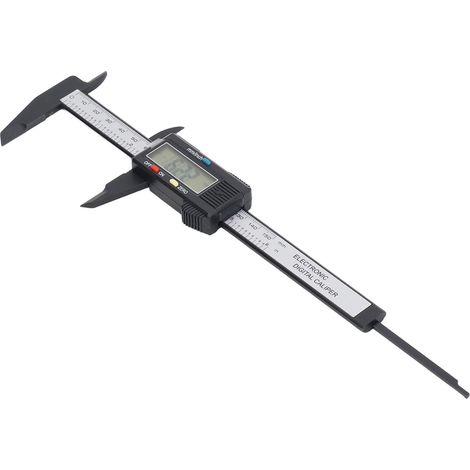 Digitale LCD-Messschieber 0–150 mm, elektronisches ABS-Messgerät mit Doppelskala, Präzisionsmessschieber zum Prüfen und Testen (1/5)