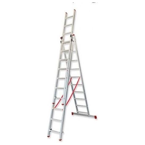 ESCALERA TRANSFORMABLE TRIPLE 9X3 - GAYNER